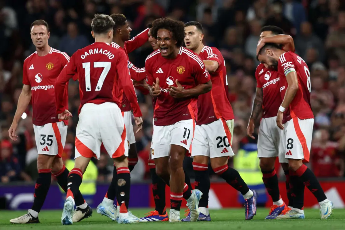 O Manchester United venceu o Fulham (créditos: AFP)