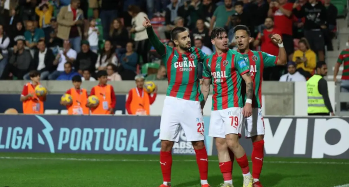 José Bica com o número 79 no Marítimo (Reprodução: Instagram)