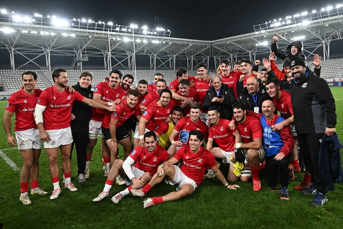 Seleção portuguesa de râguebi (créditos: Federação Portuguesa de Rugby)