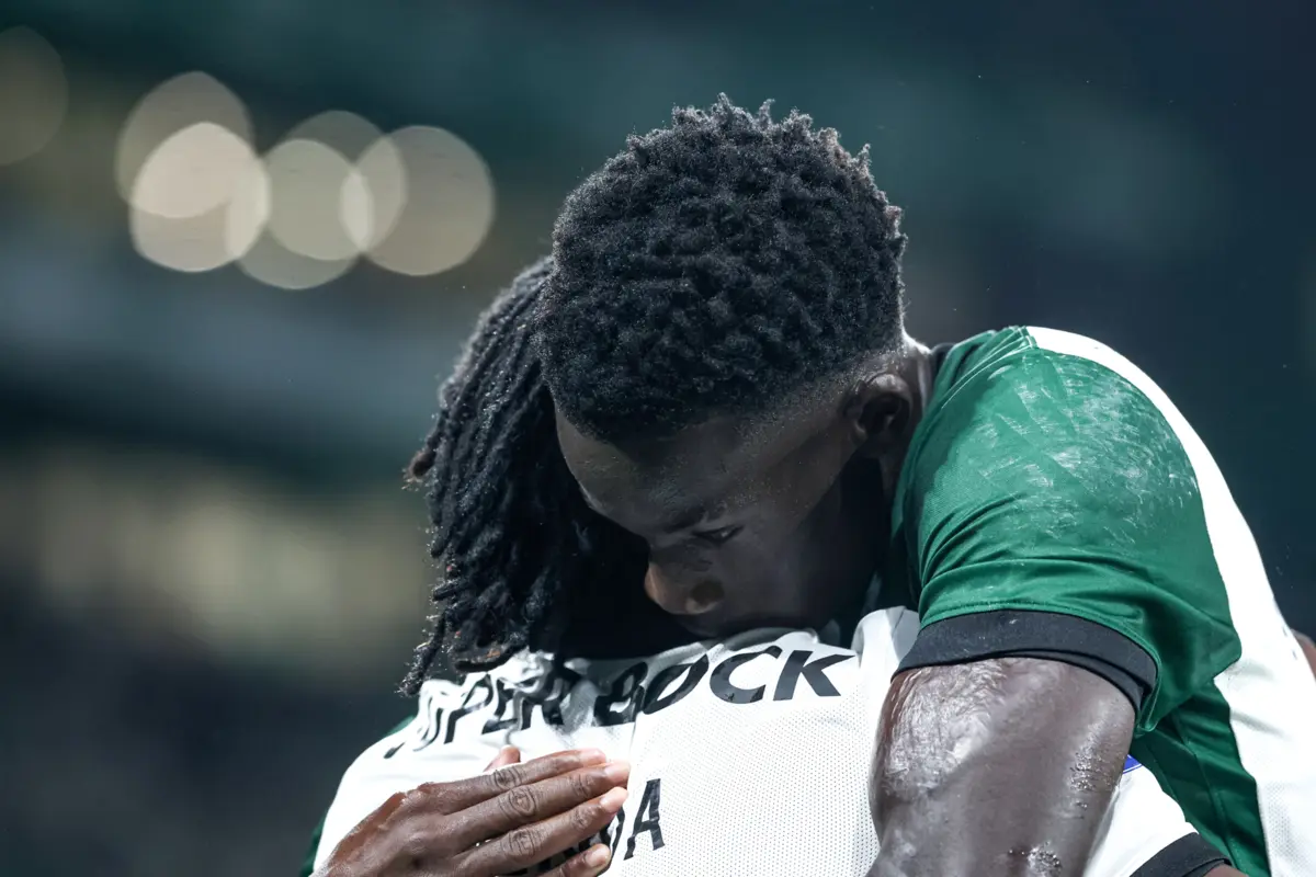 Salvador Blopa e Geovany Quenda