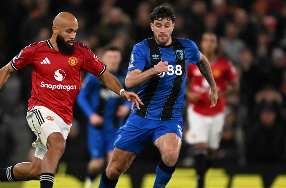 Bryan Mbeumo e Marcos Senesi