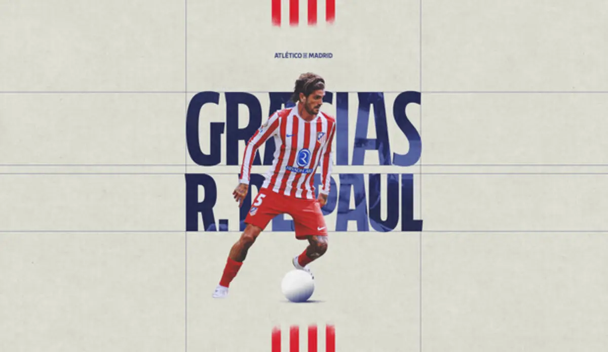 Imagem de contexto do artigo Oficial: Rodrigo de Paul deixa o Atlético e junta-se a Messi no Inter Miami