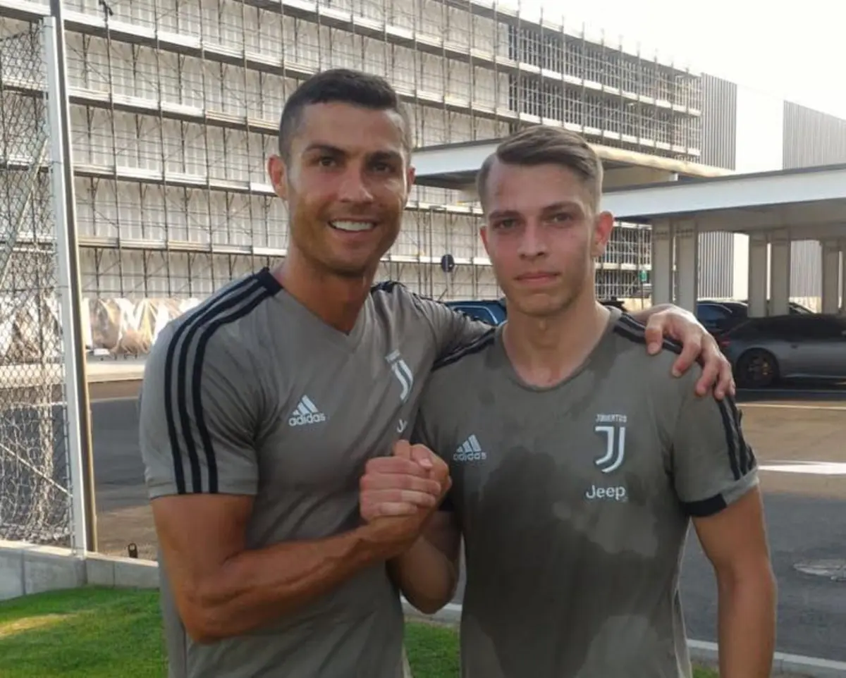 Cristiano Ronaldo e Çendrim Kameraj