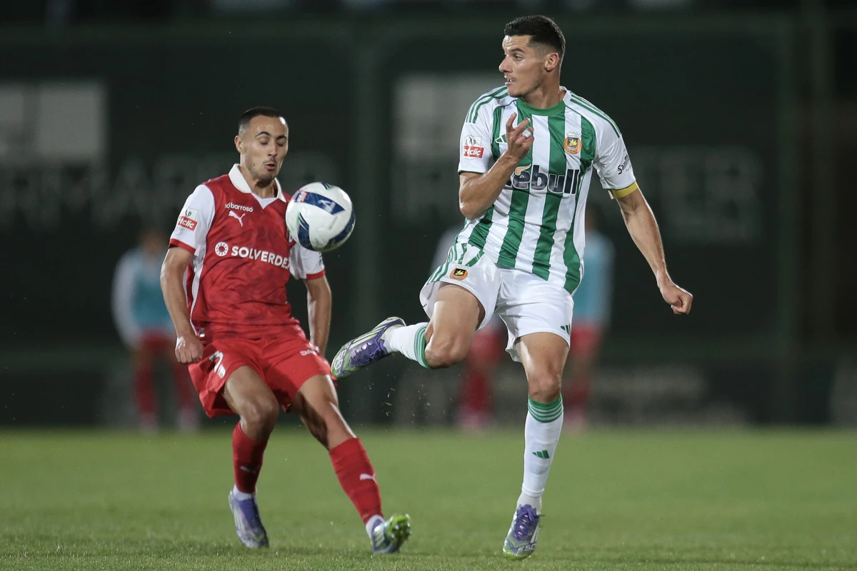 Vrousai no jogo contra o Braga (Créditos: Lusa)