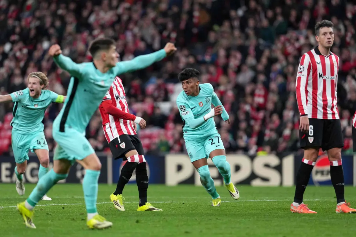 Alisson marcou o golo da vitória em Bilbau, para a Champions