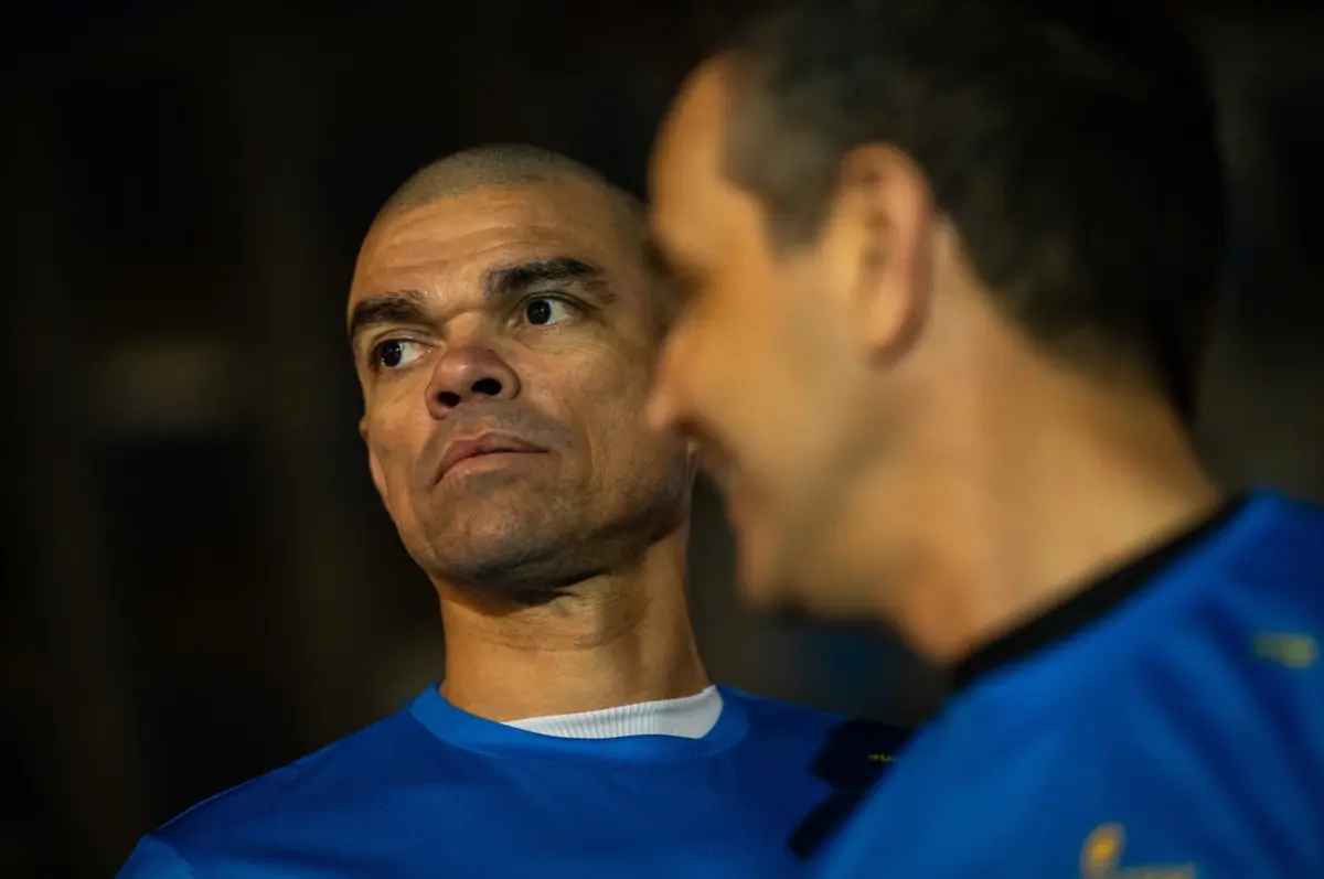 Pepe correu a São Silvestre do Porto