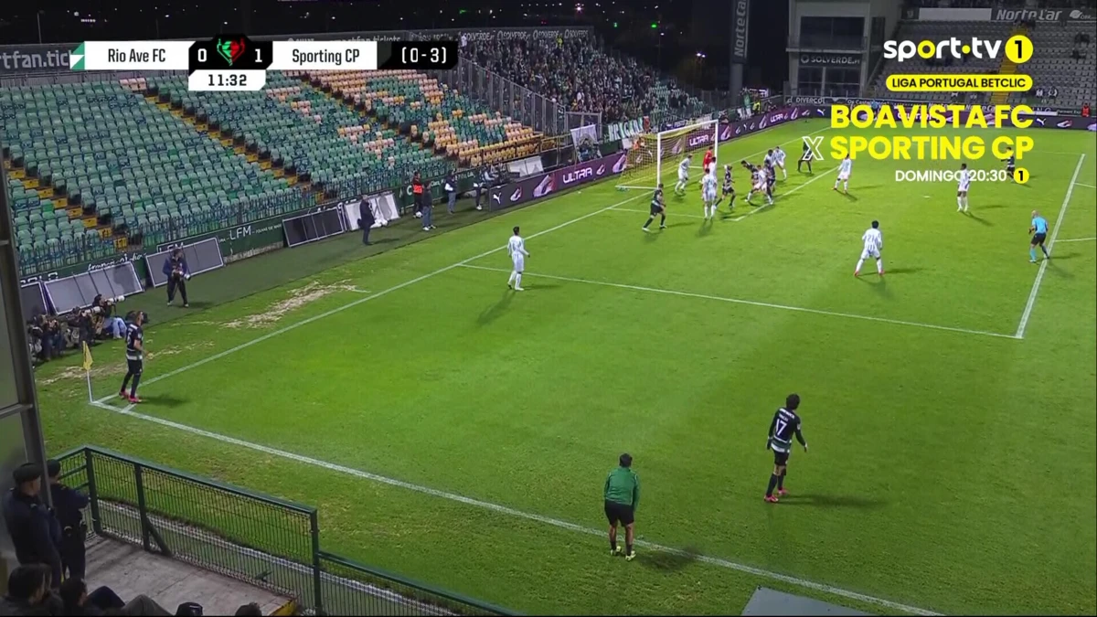 Imagem de contexto do artigo Rio Ave-Sporting: Gonçalo Inácio coloca leões ainda mais perto da final da Taça de Portugal. Ora veja