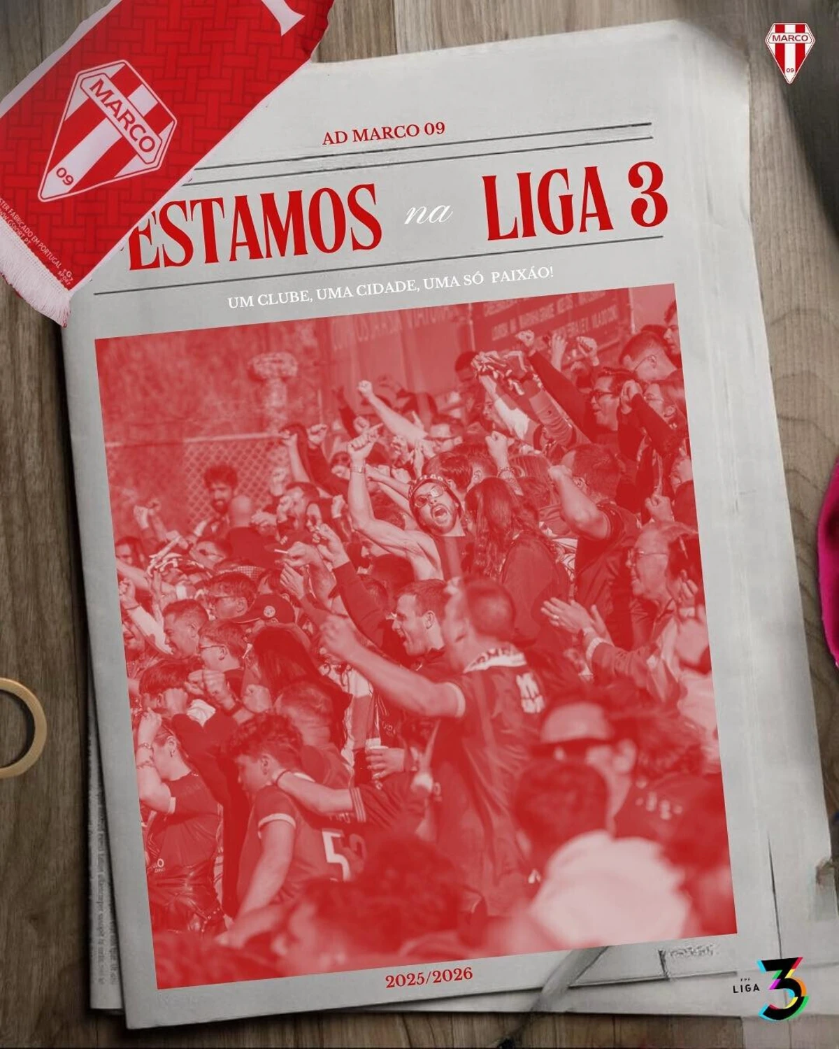 Imagem de contexto do artigo Com o Boavista nos distritais, Marco 09 sobe à Liga 3 e Vila Meã ao Campeonato de Portugal