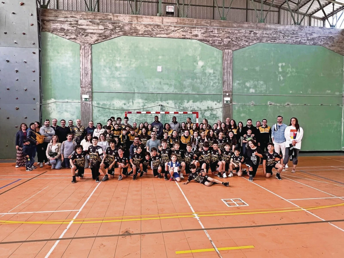 São mais de 120 os atletas de andebol dos tigres