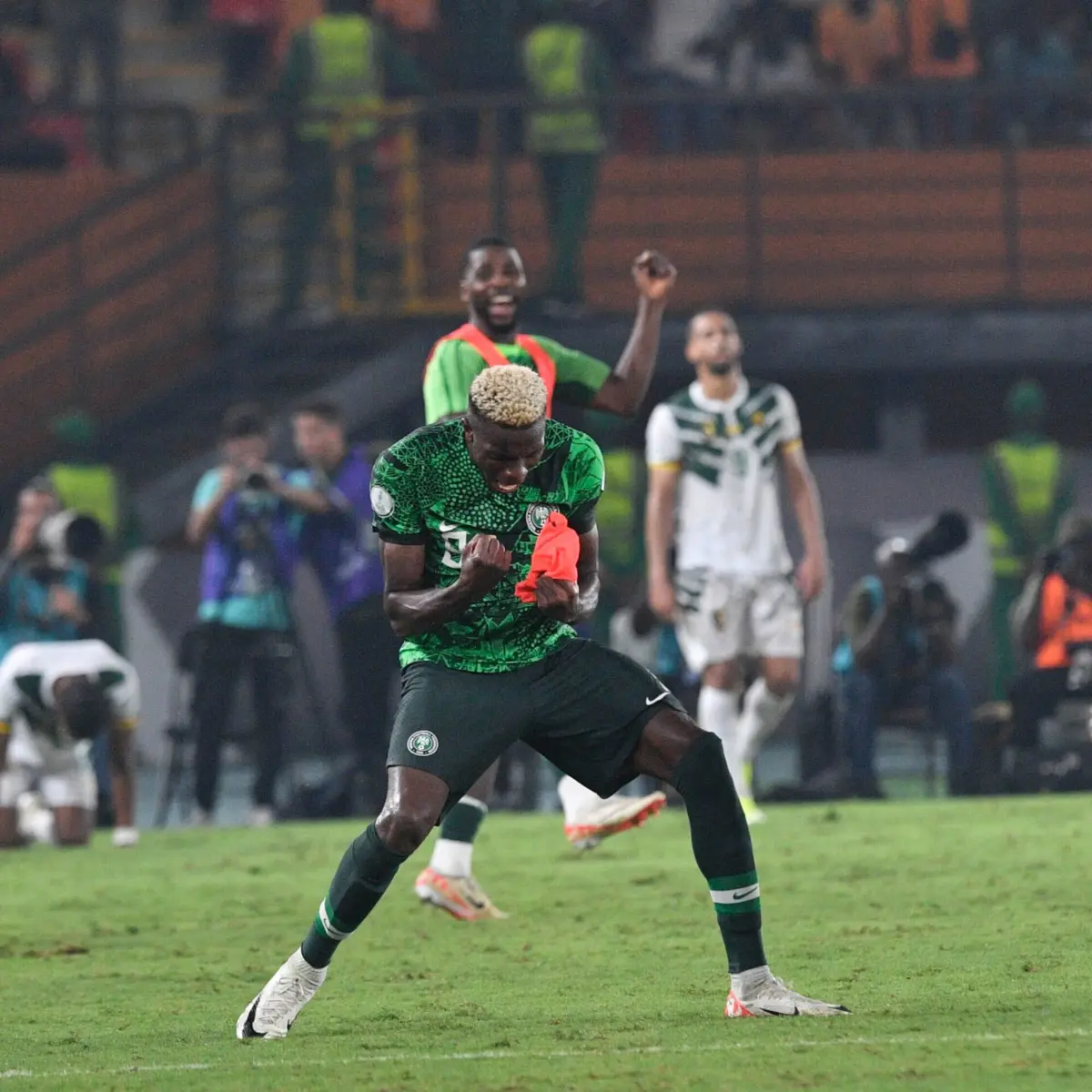 Nigéria defronta Angola na CAN'2023 (créditos: @CAF_Online)