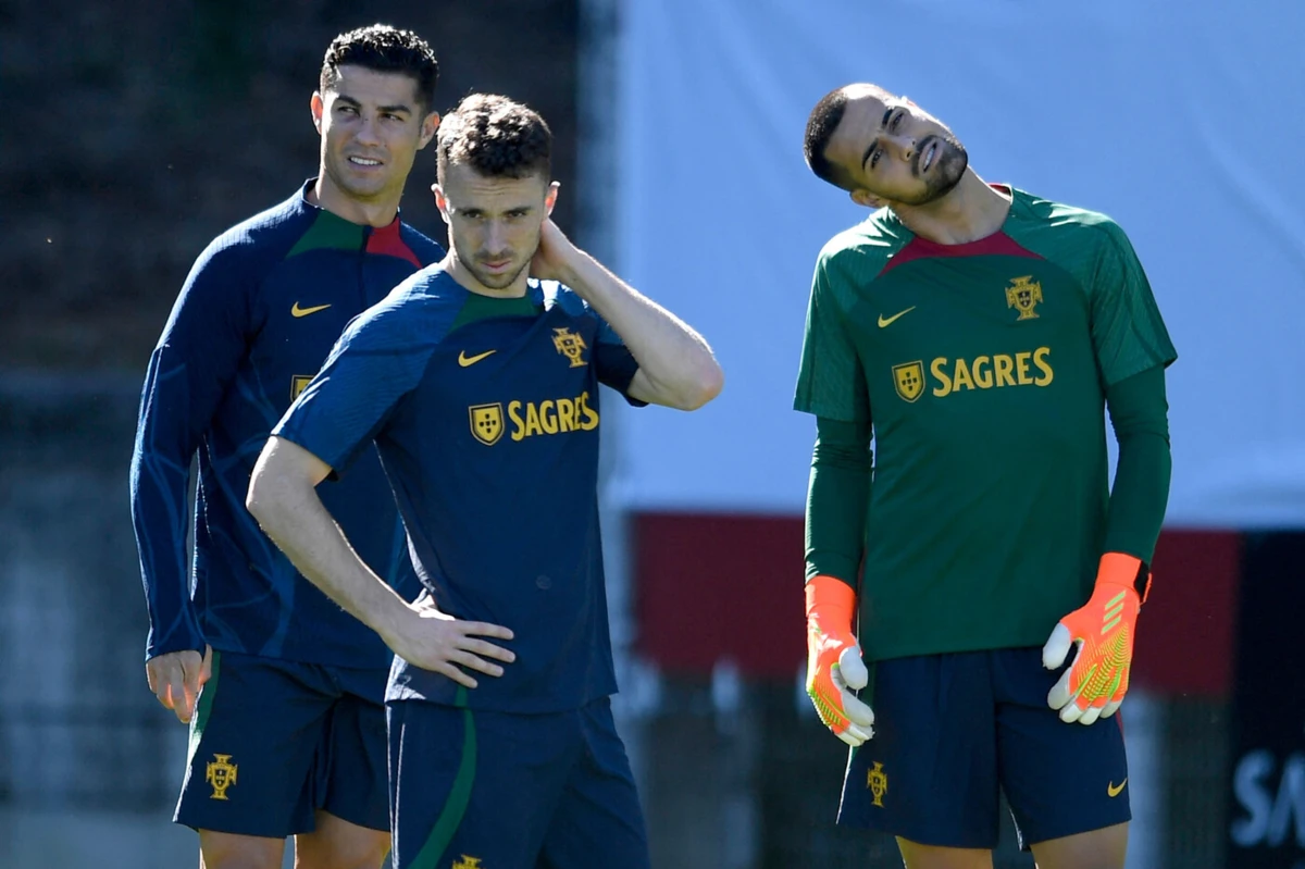 Ronaldo e Diogo Jota (Créditos: AFP)