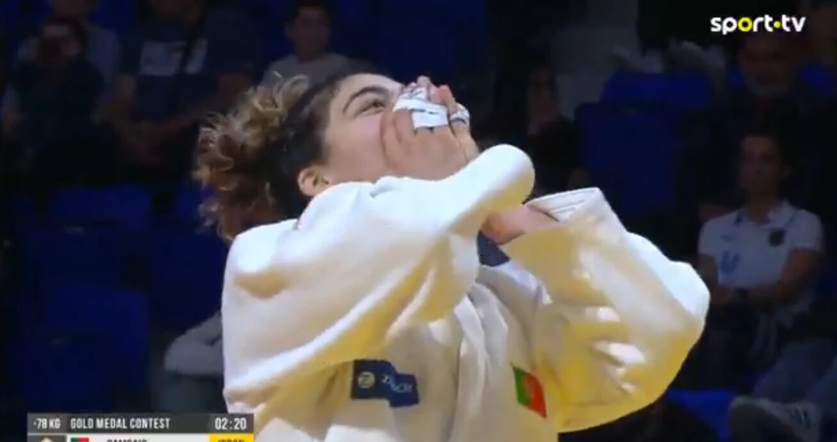 Imagem de contexto do artigo O momento em que Patrícia Sampaio vence ouro europeu de judo: veja aqui