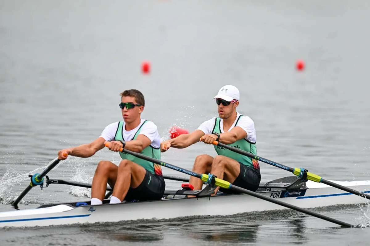 Imagem de contexto do artigo Pedro Rodrigues e Tomás Neves nas meias-finais dos Mundiais de remo sub-23