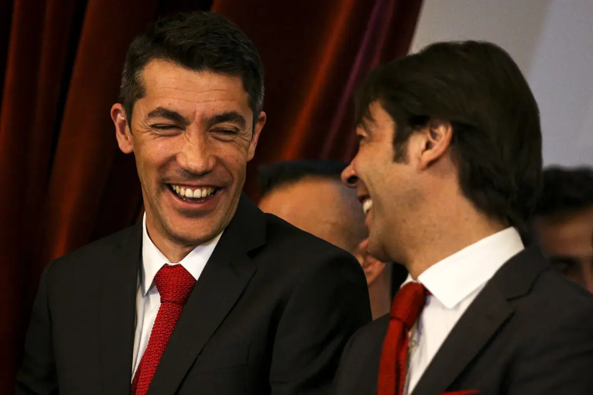 Bruno Lage e Rui Costa