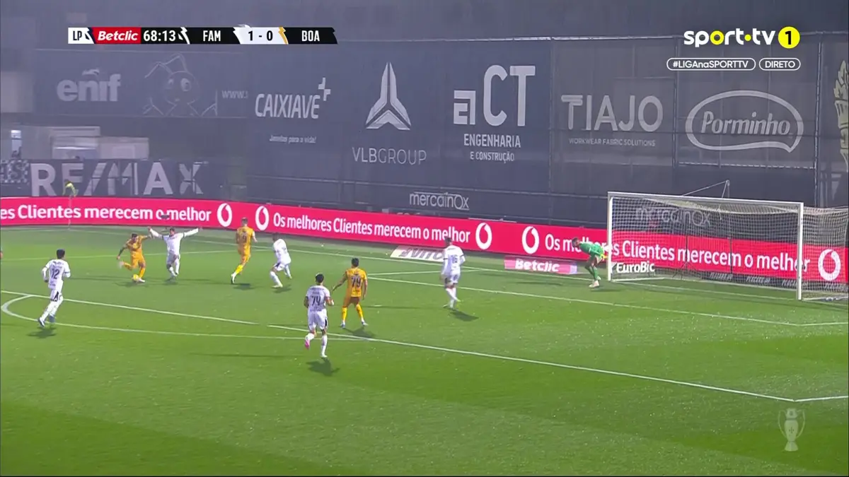 Imagem de contexto do artigo Salvador Agra empata o Famalicão-Boavista. Veja a jogada