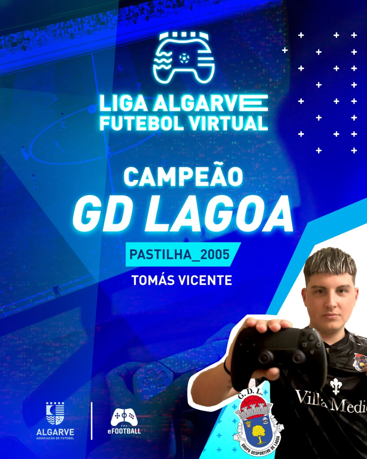 Imagem de contexto do artigo Lagoa vence primeira edição da Liga Algarve Futebol Virtual