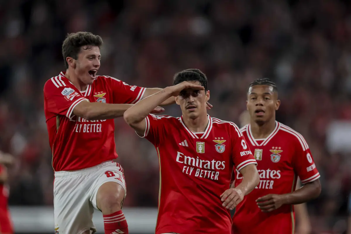 Benfica goleou o Vizela (créditos: Gerardo Santos / Global Imagens)