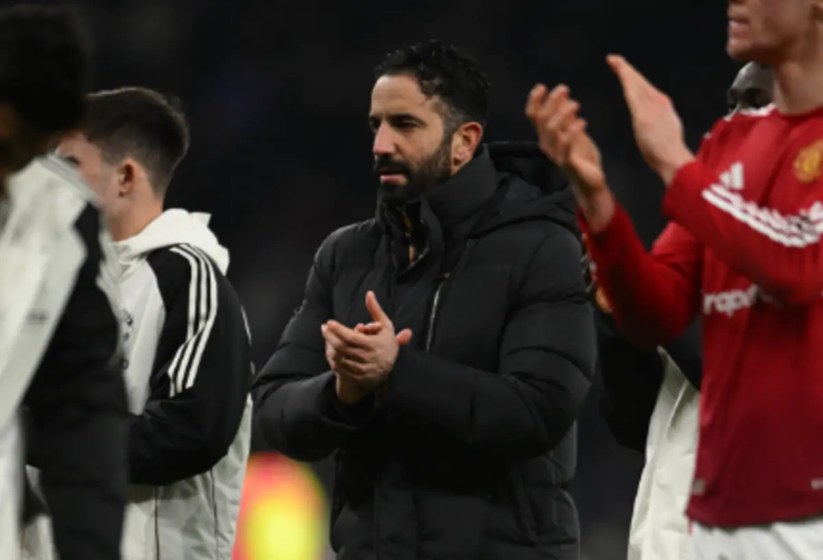 Rúben Amorim, treinador do Manchester United