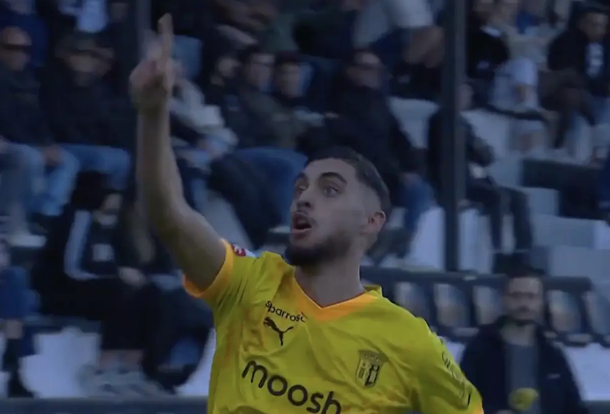 Imagem de contexto do artigo Veja o golo de Gabri Martínez que deu a vitória ao Braga em Faro