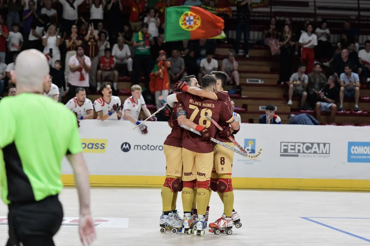 Imagem de contexto do artigo DIRETO | Mundial de hóquei em patins: Portugal-Espanha (6-7)