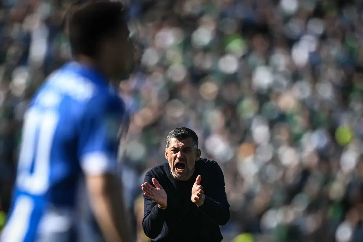 Sérgio Conceição (Créditos: PATRICIA DE MELO MOREIRA / AFP)