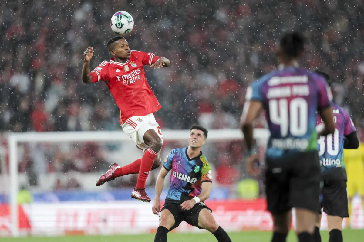 Florentino, médio do Benfica (Gerardo Santos / Global Imagens)