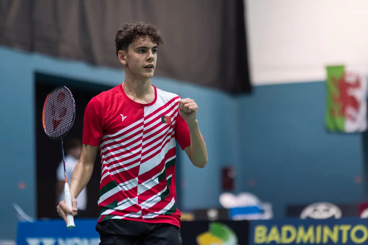 Tiago Berenguer (Créditos: Federação Portuguesa de Badminton)