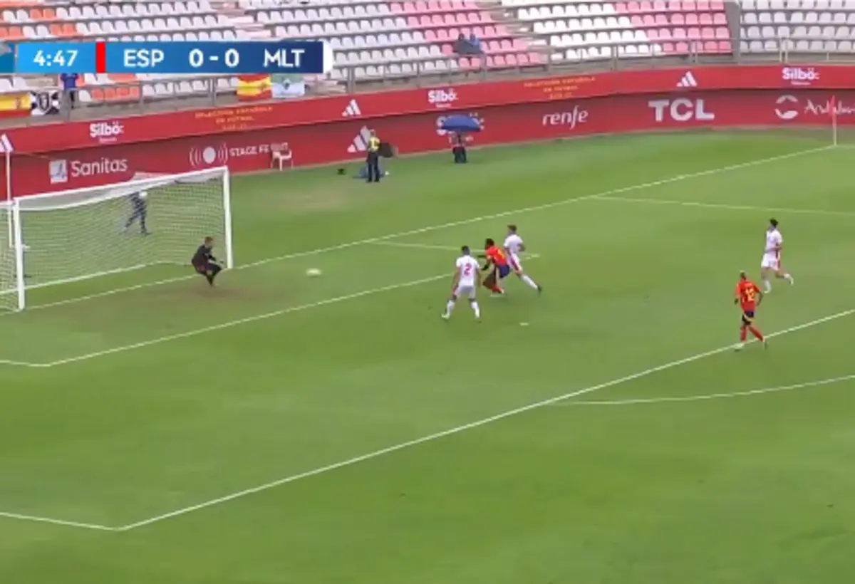 Imagem de contexto do artigo Samu marca pelos sub-21 de Espanha: veja o lance