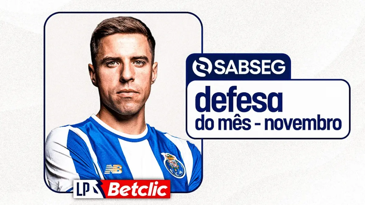 Imagem de contexto do artigo Bednarek repete a dose: eleito o melhor defesa da I Liga em novembro