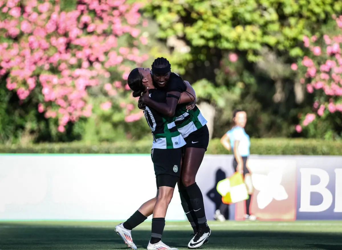 Festa leonina (créditos: Sporting)