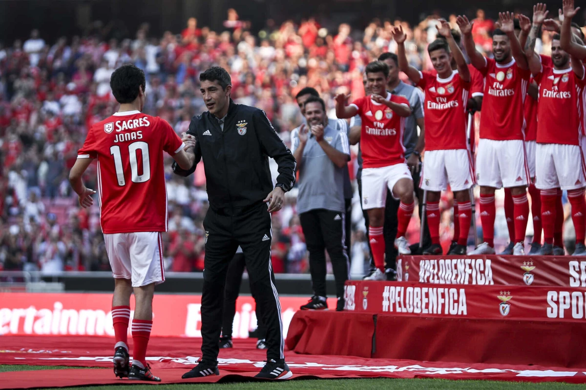 Jonas e Bruno Lage (Créditos: Filipe Amorim / Global Imagens)