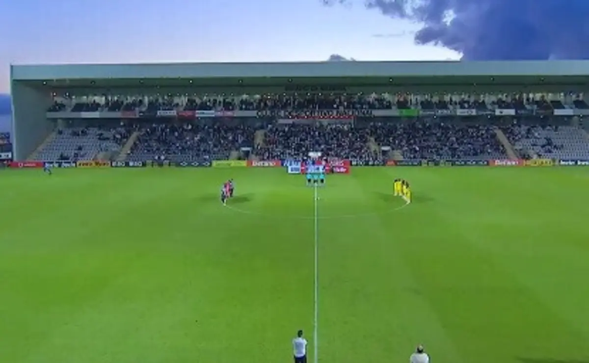 Imagem de contexto do artigo Nacional-Braga: o momento do minuto de silêncio em memória das vítimas dos incêndios