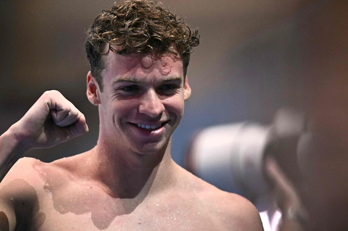 Léon Marchand (Créditos: AFP)