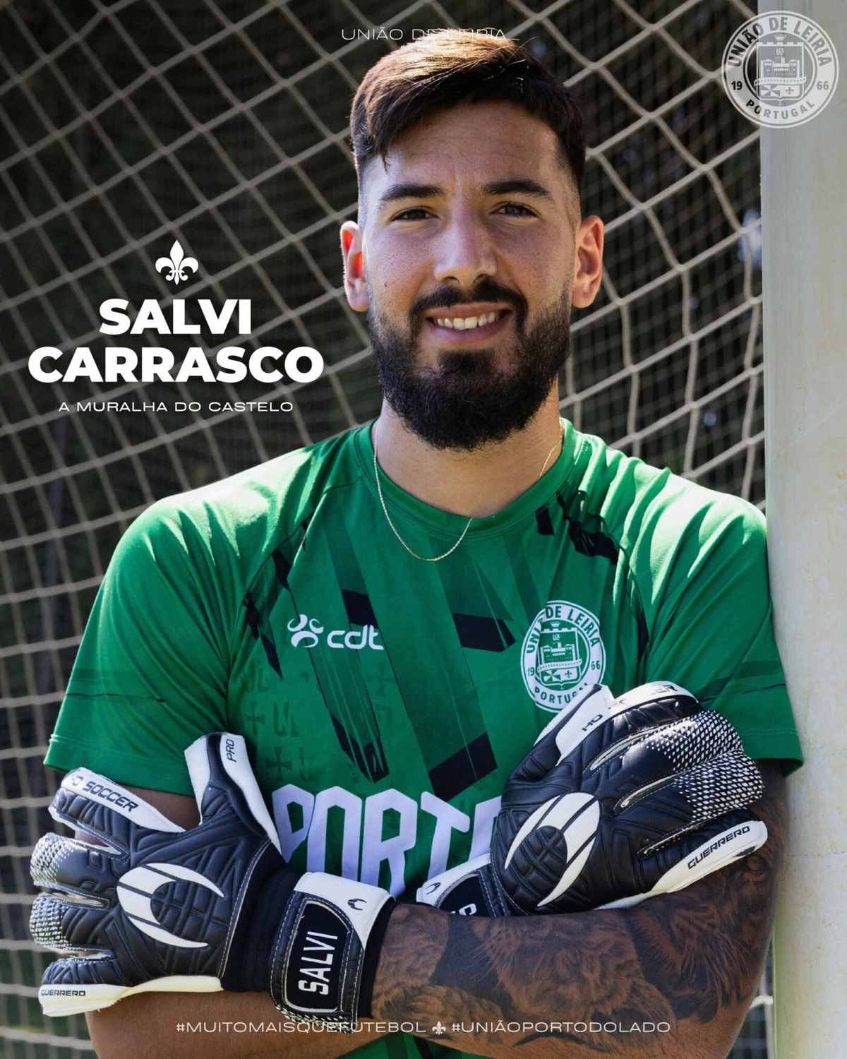 Imagem de contexto do artigo Salvi Carrasco é o terceiro reforço do Leiria para a baliza