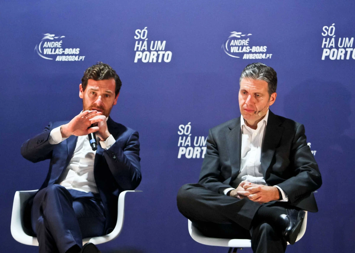André Villas-Boas e José Pedro Pereira da Costa (Créditos: José Carmo / Global Imagens)