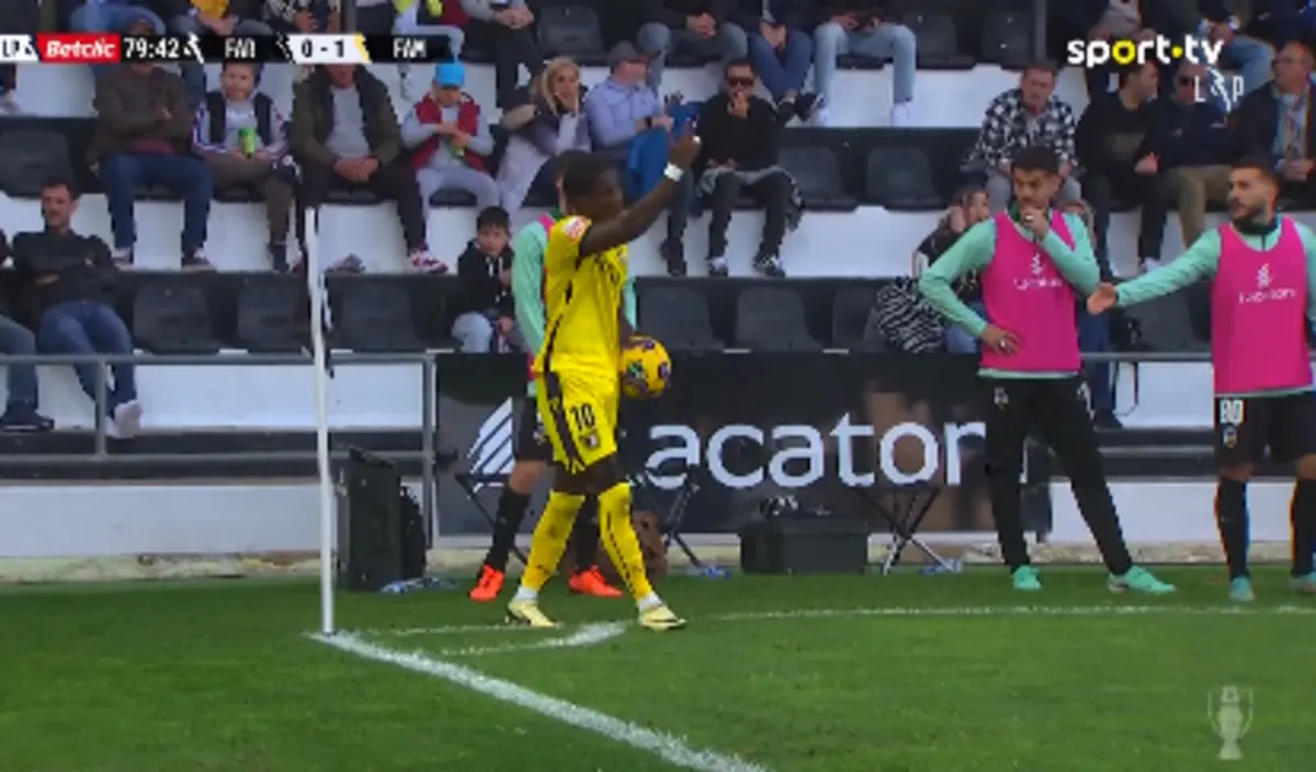 Imagem de contexto do artigo Farense demarca-se do insulto racista a Chiquinho: "Sendo o caso, o comportamento será exemplarmente punido”