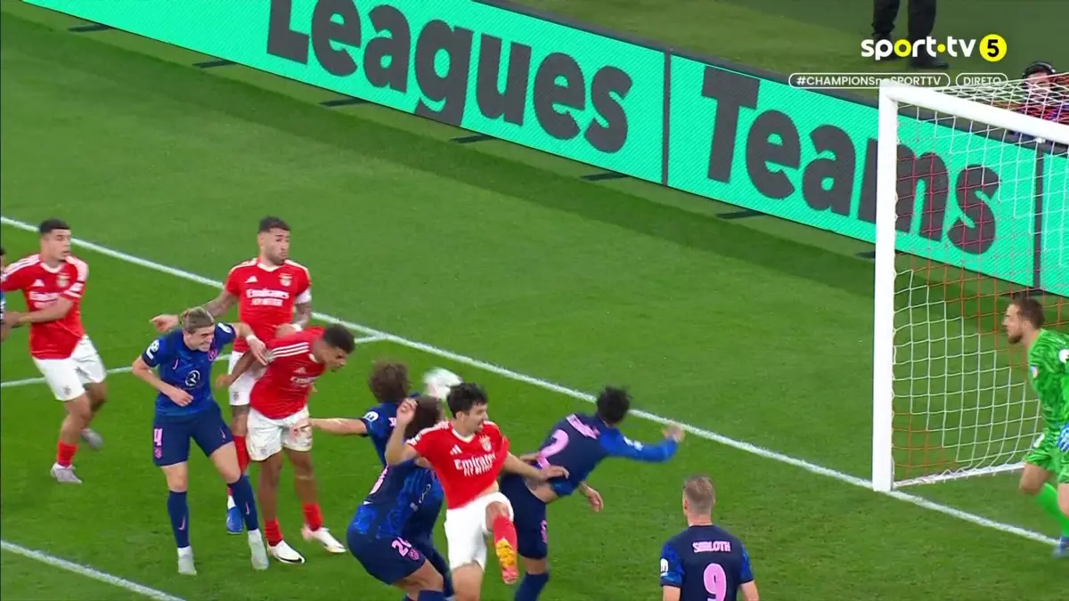 Imagem de contexto do artigo Benfica-Atlético de Madrid: veja o golo de Bah que aumenta a vantagem encarnada