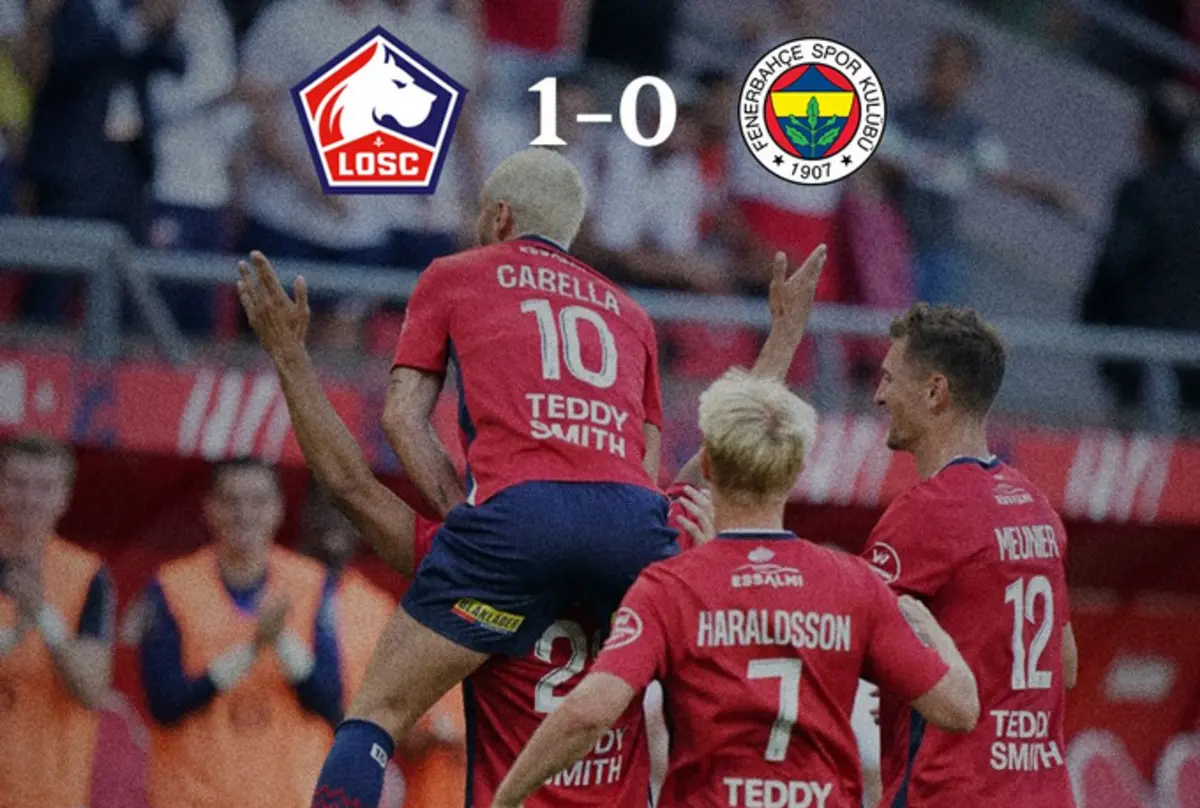 Imagem de contexto do artigo Tiago Santos adianta o Lille contra o Fenerbahçe de José Mourinho. Veja o golo