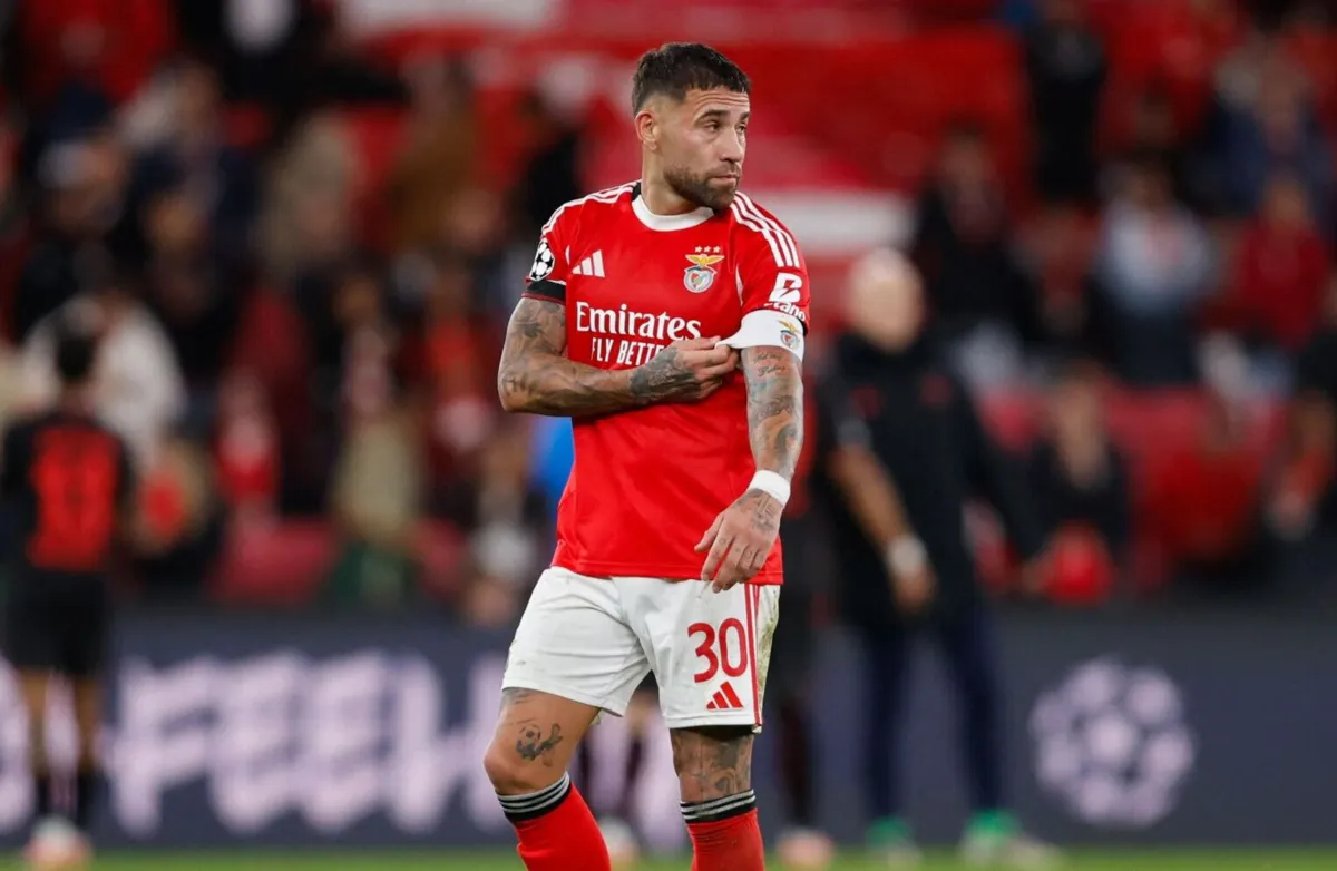 Otamendi, capitão do Benfica