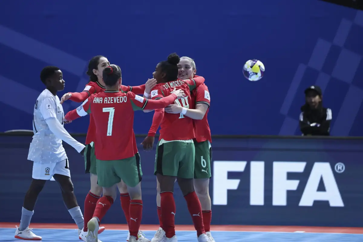 Imagem de contexto do artigo Portugal estreia-se no Mundial feminino de futsal com goleada frente à Tanzânia