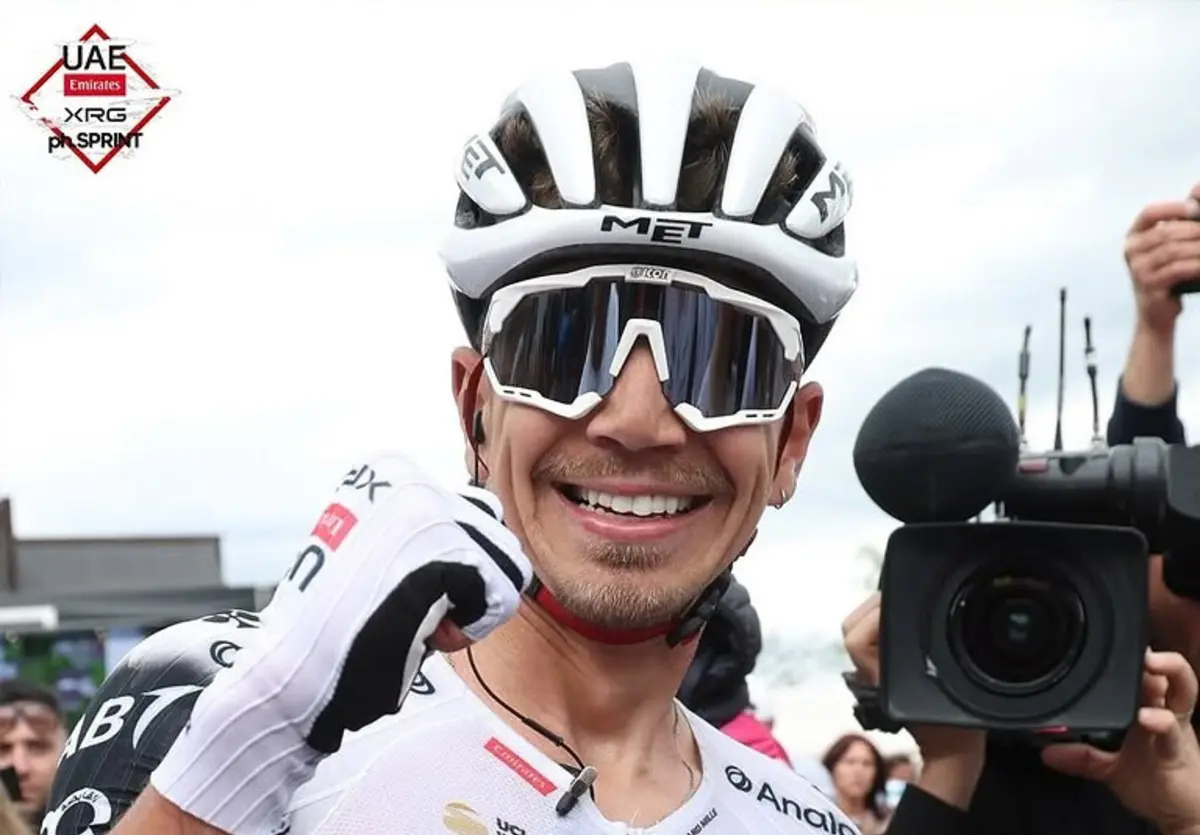 Ivo Oliveira (créditos: Instagram/UAE Emirates)