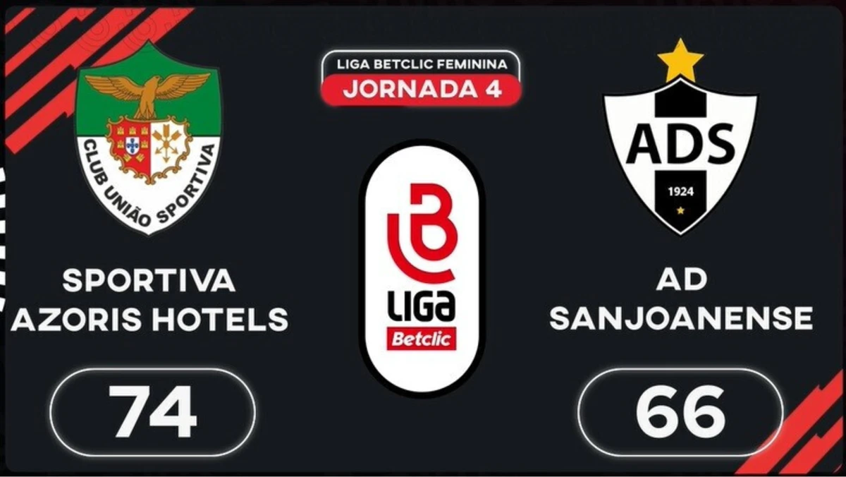 Imagem de contexto do artigo Liga Betclic Feminina: o resumo do União Sportiva-Sanjoanense