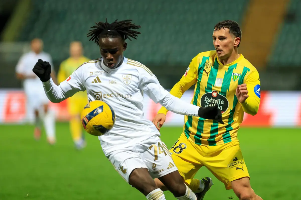 Renato Nhaga marcou em Tondela