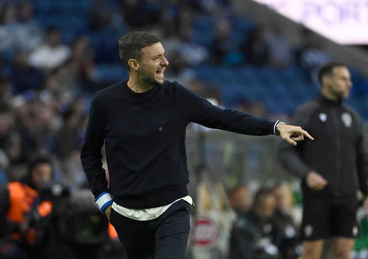 Martín Anselmi, treinador do FC Porto