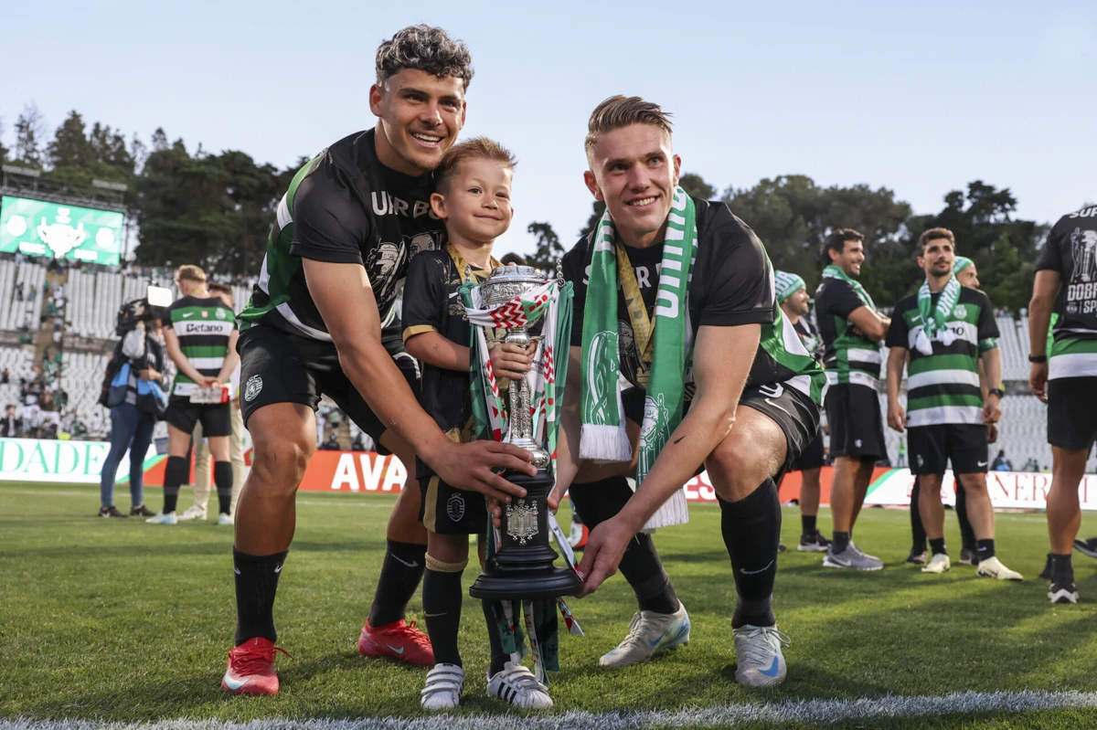 Maxi Araújo e Gyokeres (créditos: LUSA)