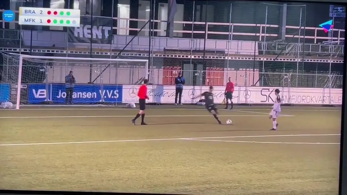 Imagem de contexto do artigo Guarda-redes norueguês usa estratégia de desestabilização insólita