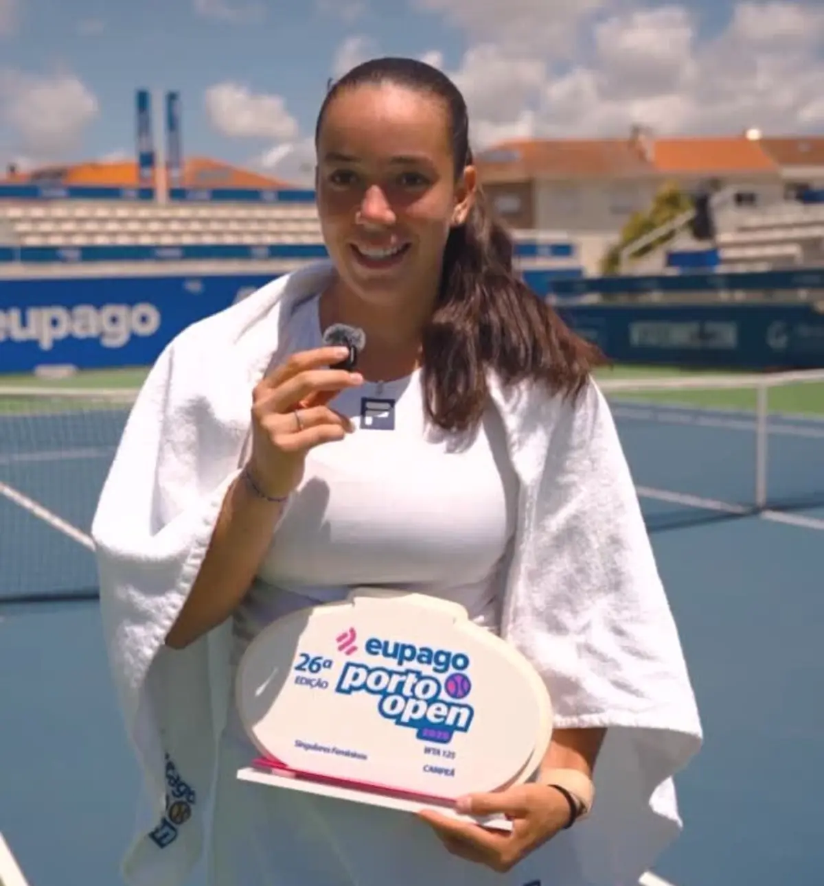 Tereza Valentova (créditos: Instagram/Eupago Porto Open)