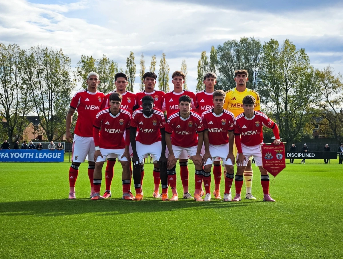 Imagem de contexto do artigo Benfica goleia Newcastle na Youth League