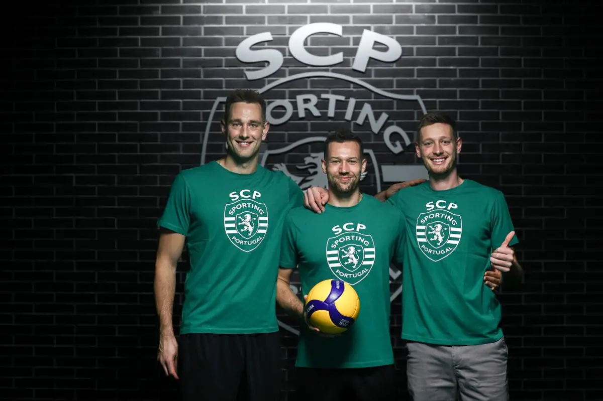 Jan Galabov, Martin Licek e Lucas Van Berkel são reforços do Sporting