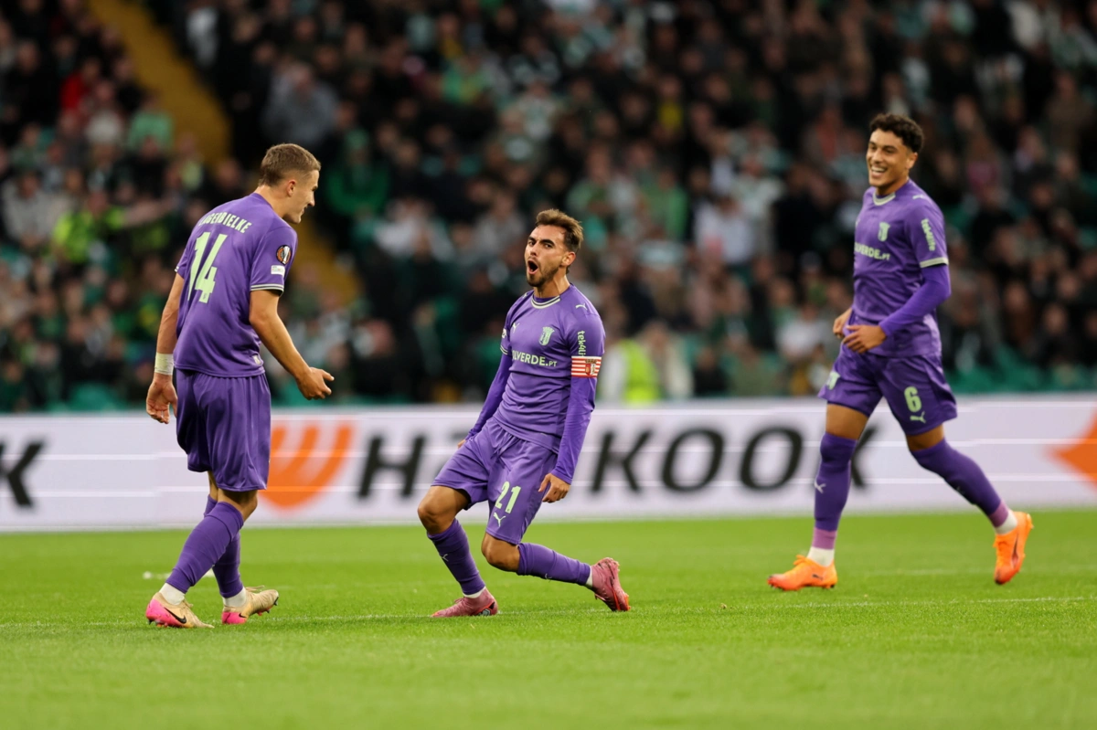 Ricardo Horta celebra